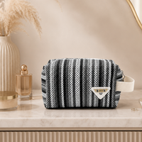 KokoSmile Printed Travel Makeup Bag – Cosmetic Organizer Pouch