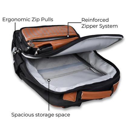 Blue Ergonomic School Bag Backpack for Kids