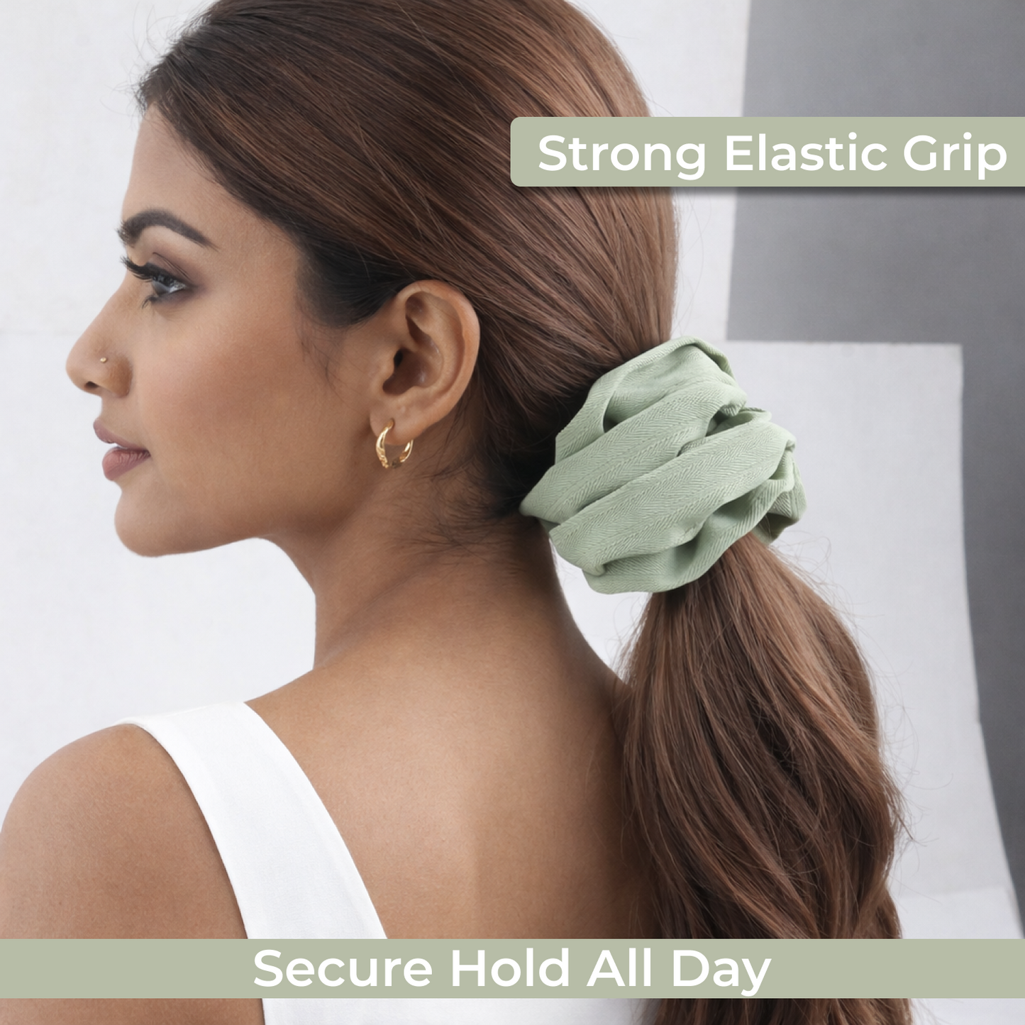 Premium Velvet Hair Scrunchies – Ultra Soft Elastic Hair Bands for Everyday Styling