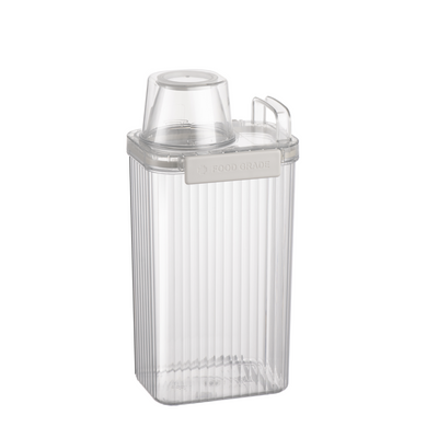 HOMX Airtight Pantry Container with Spout and Measuring Cup Lid
