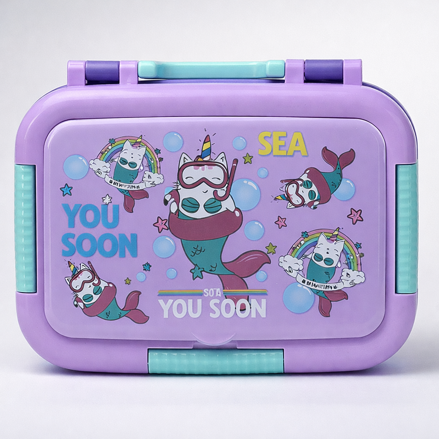 Stainless Steel Bento Lunch Box – 2 Compartment Organizer – 750ml
