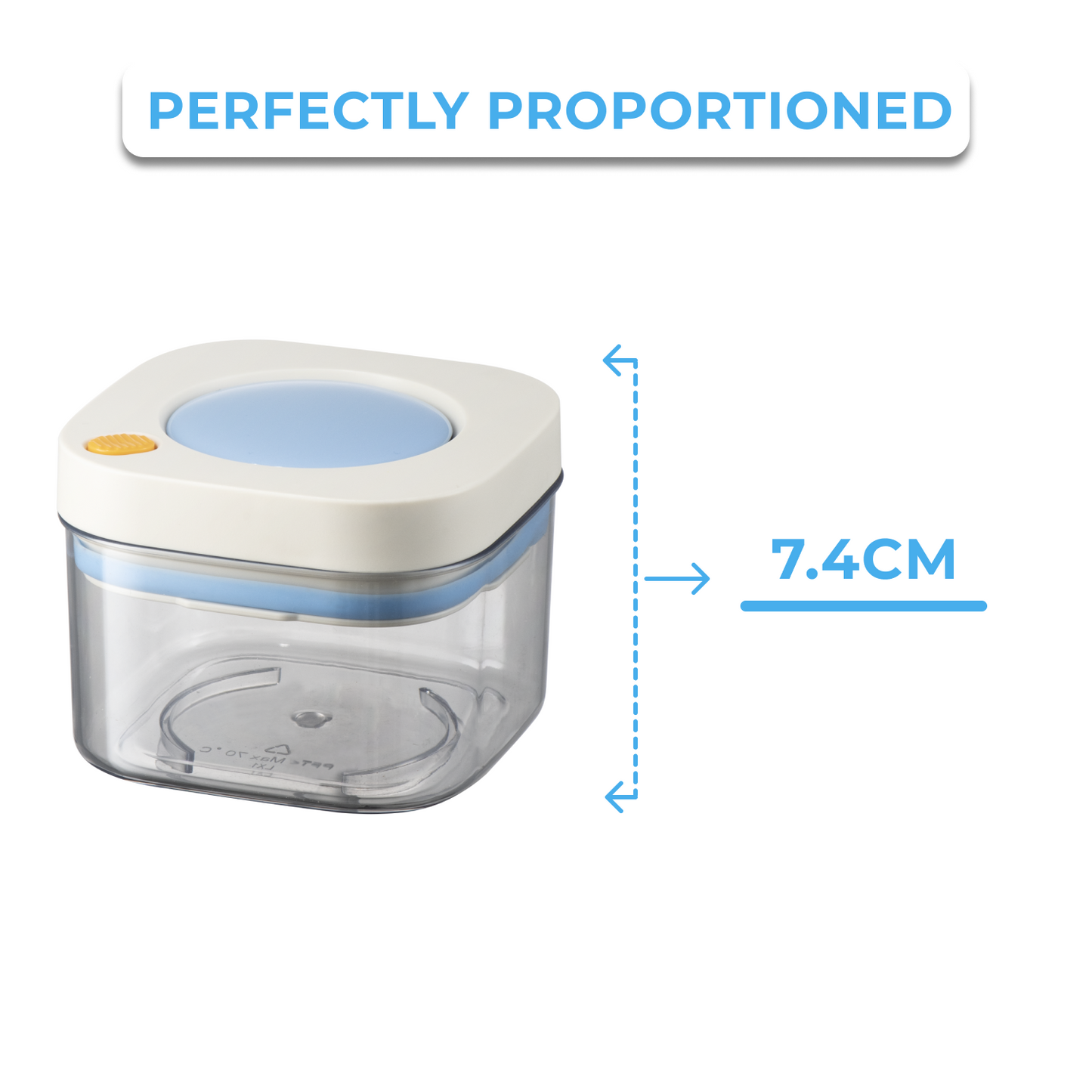 HOMX Airtight Food Storage Containers | Fridge Storage Bin
