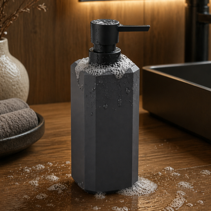 Unbreakable Grey Liquid Soap Dispenser Bottle 250ml