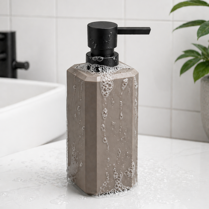 Unbreakable Grey Liquid Soap Dispenser Bottle 250ml