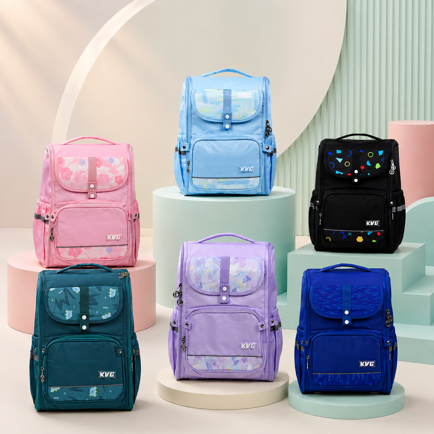Premium Large Capacity School Backpack for Kids