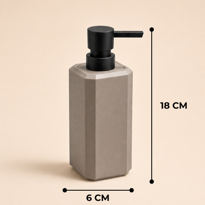 Unbreakable Grey Liquid Soap Dispenser Bottle 250ml