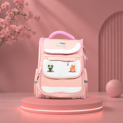 Space Theme Kids School Backpack with Smart Storage