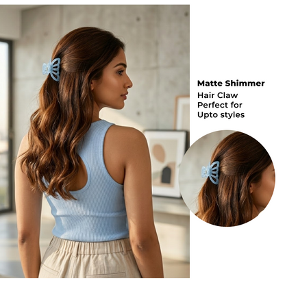 Pearly ABS Hair Claw Clip – Large Non-Slip Cage Jaw Clip for Women