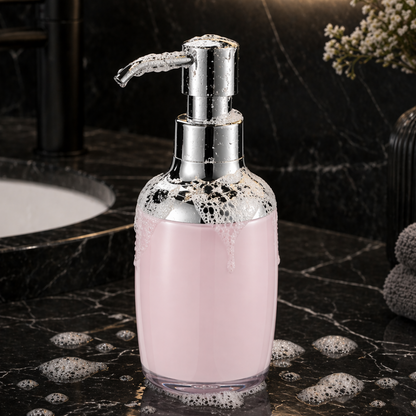 Premium Acrylic Grey Liquid Soap Dispenser Bottle 280ml