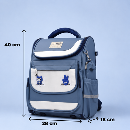 Space Theme Kids School Backpack with Smart Storage