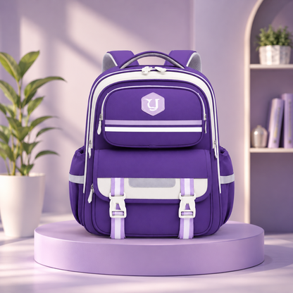 Stylish Primary School Backpack with Large Capacity