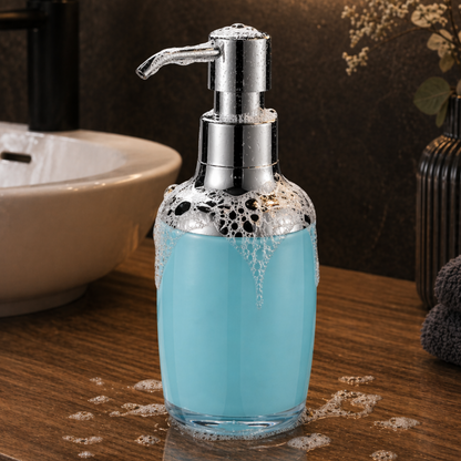 Premium Acrylic Grey Liquid Soap Dispenser Bottle 280ml