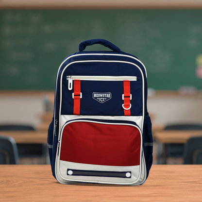 Premium Multi-Compartment School Backpack with Comfort Back Support