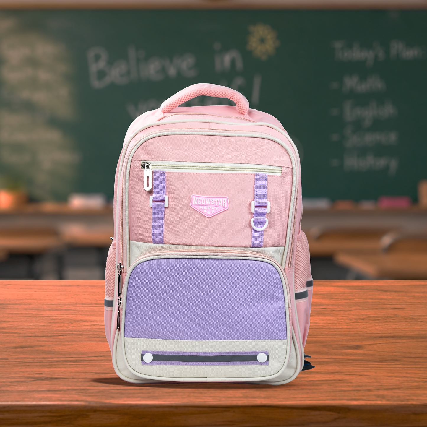 Premium Multi-Compartment School Backpack with Comfort Back Support