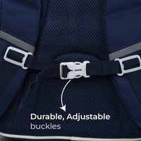 Premium Multi-Compartment School Backpack with Comfort Back Support