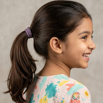 Soft Elastic Hair Ties for Women & Girls (Pack of 10)