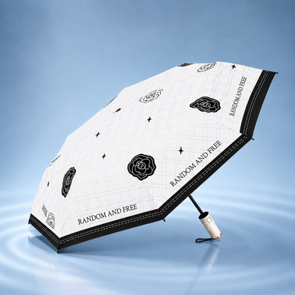 Unique Lotus Grip Umbrella with Automatic Folding & UV Protection