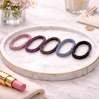 Soft Elastic Hair Ties for Women & Girls (Pack of 20)