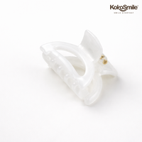 Unbreakable Glossy Geometric Hair Claw Clip