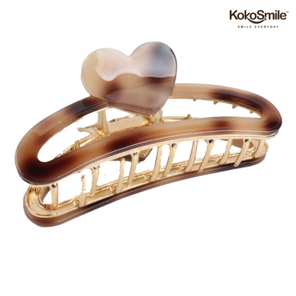 Premium Strong Hold Hair Claw Clip – Metal Grip Hair Styling Clutcher