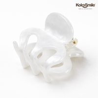 Unbreakable Mini Acrylic Puff Hair Claw Clip