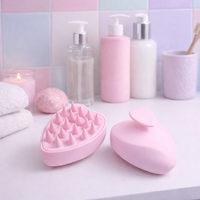 Silicone Scalp Massager Brush | Shampoo & Hair Care Tool