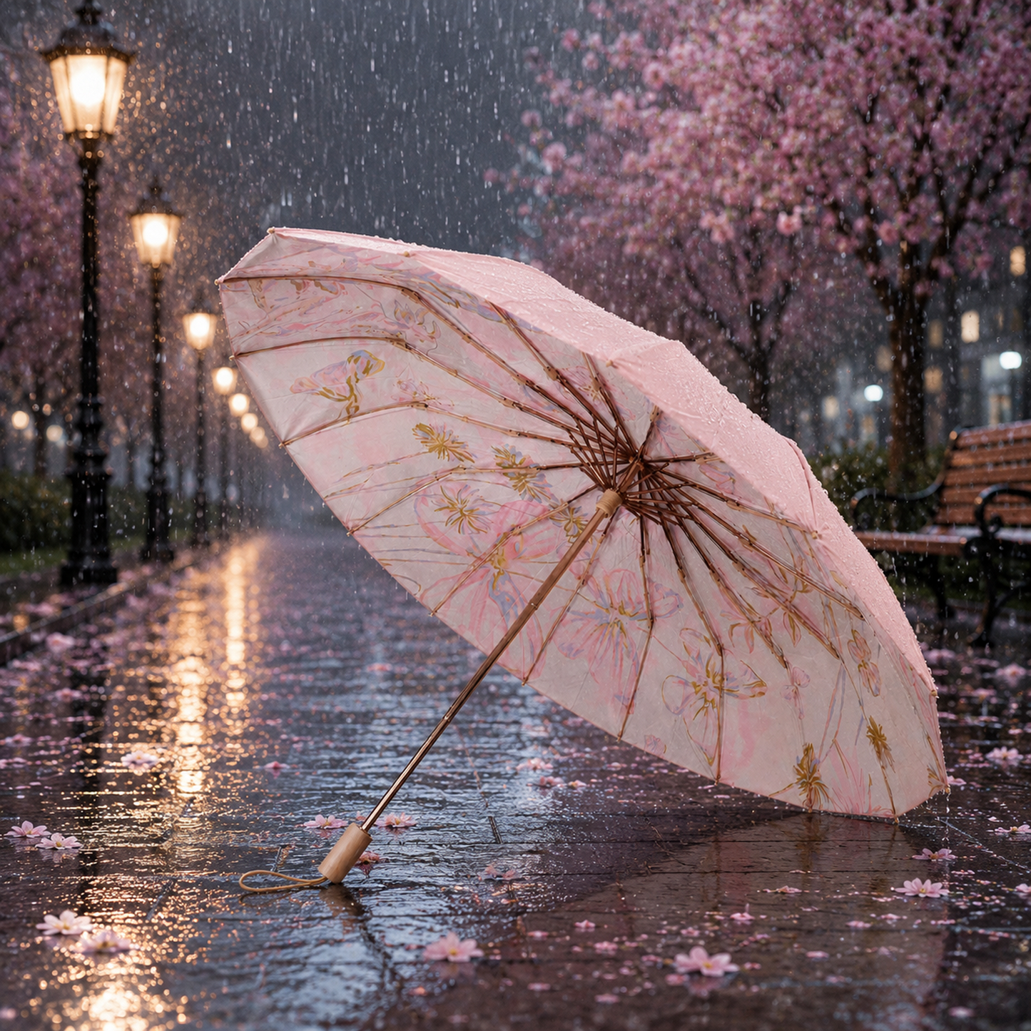 Premium UV Protection Umbrella with 8K Auto Open Aluminum Frame