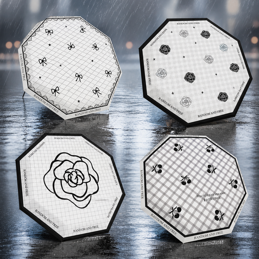 Unique Lotus Grip Umbrella with Automatic Folding & UV Protection