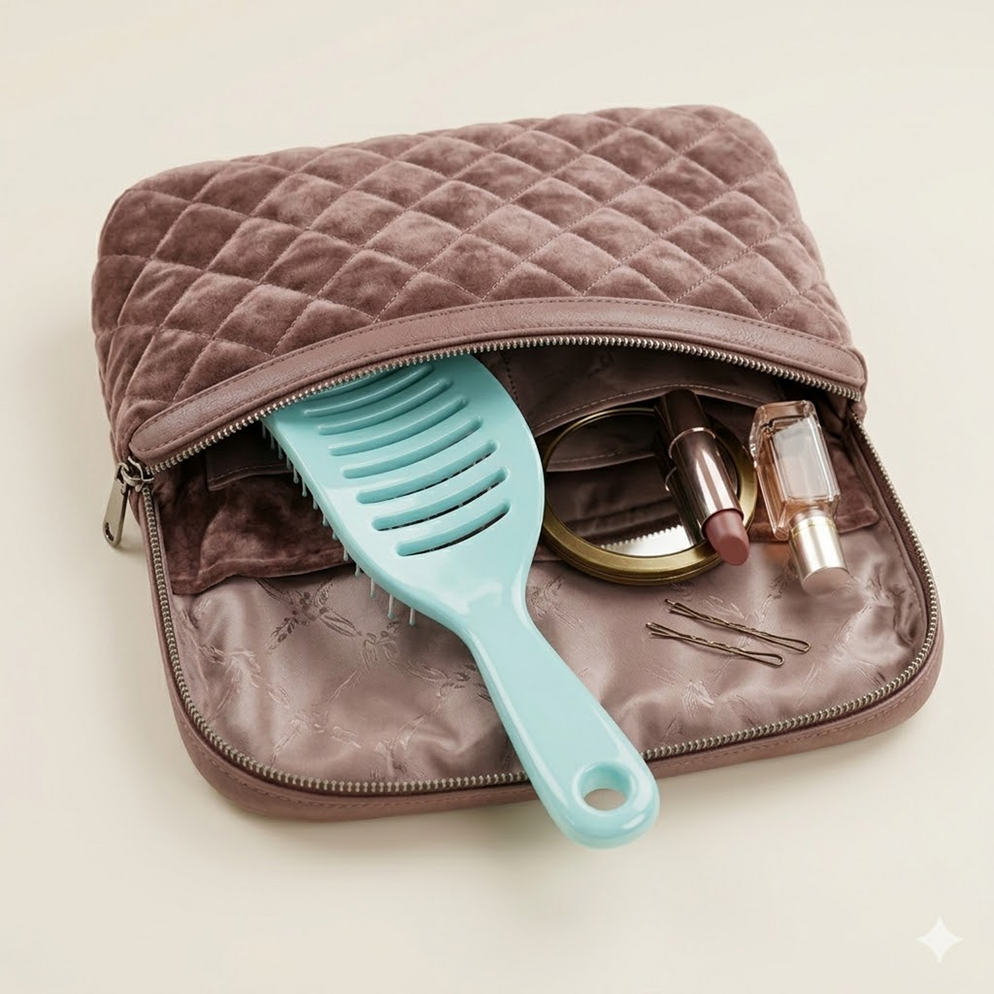Detachable Hair Brush with PP Body | Easy Clean Paddle Comb