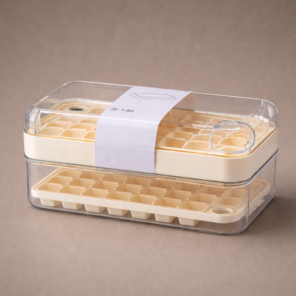 Smart Ice Box – Press & Pop Ice Storage Container