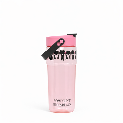 Cute Tritan Water Bottle with Straw & Handle - 800ml