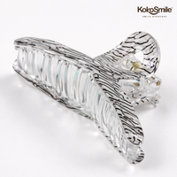 Premium Acrylic Non-Slip Hair Claw Clip (Pack of 1)