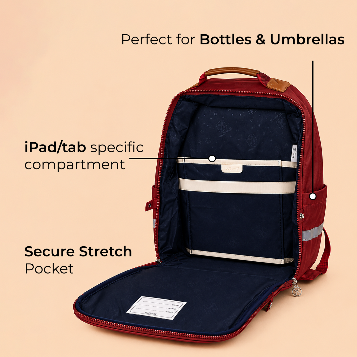 All Day Comfort Kids School Backpack with Smart Storage
