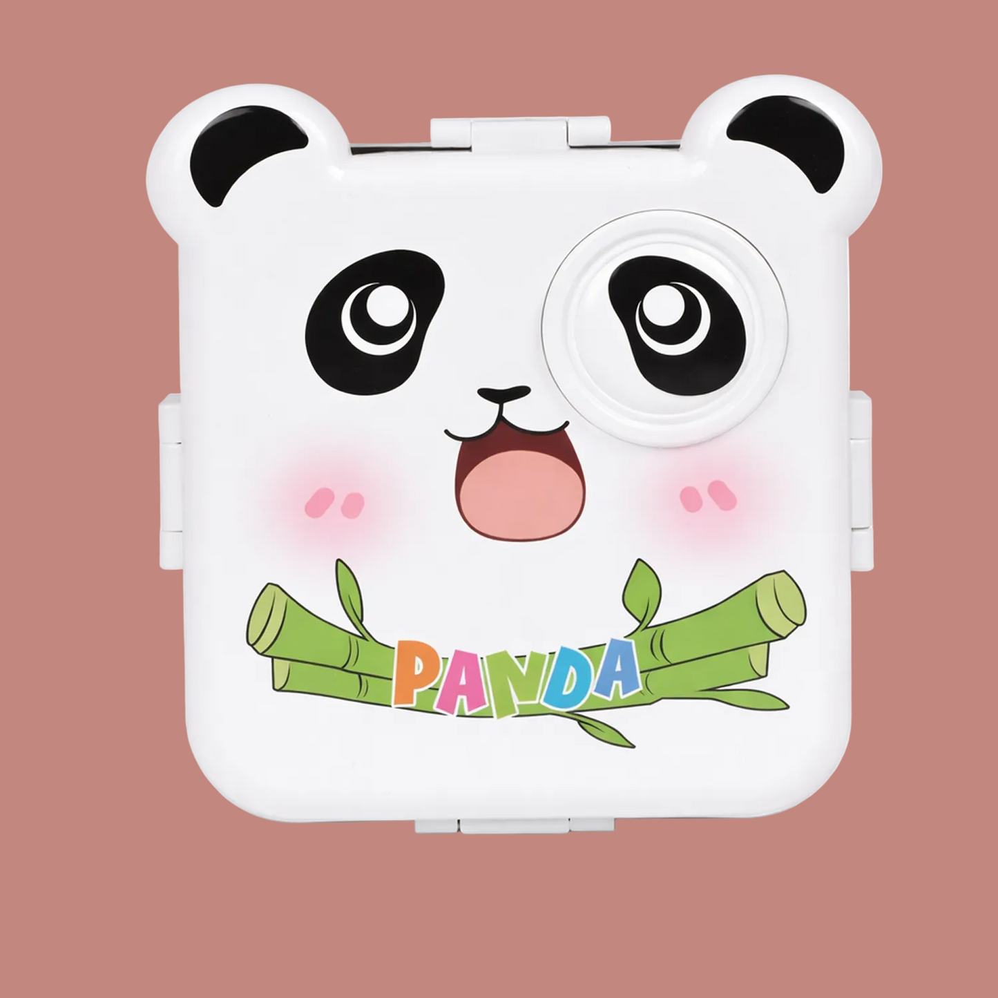 Panda Themed Lunch Box with 3 compartments for Kids – 1590ml