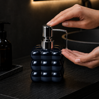 Ceramic Bubble Soap Dispenser with Pump - 520ml