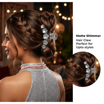 Elegant Non-Slip Hair Clutcher – Durable Brass & ABS Hair Clip