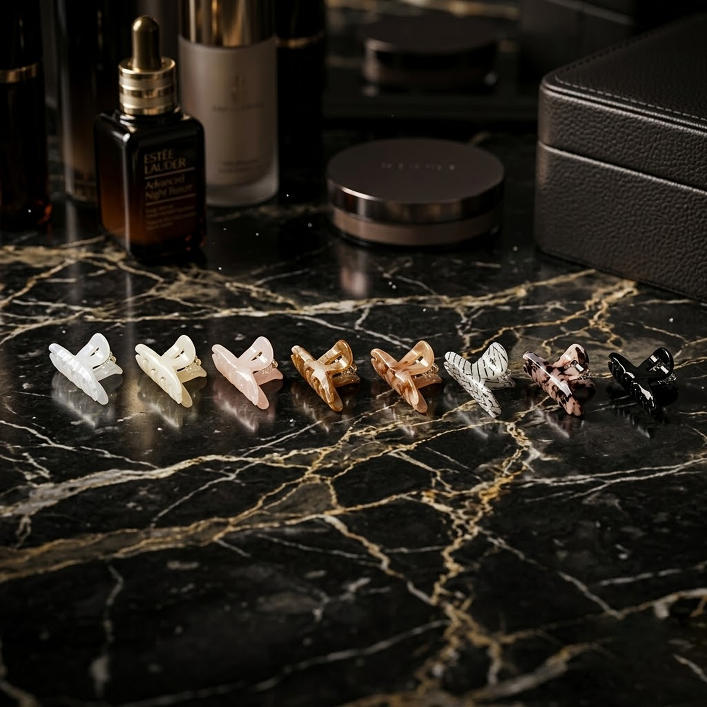Pearl Embellished Jelly Hair Claw Clip – Translucent Anti-Slip Hair Accessory for Women