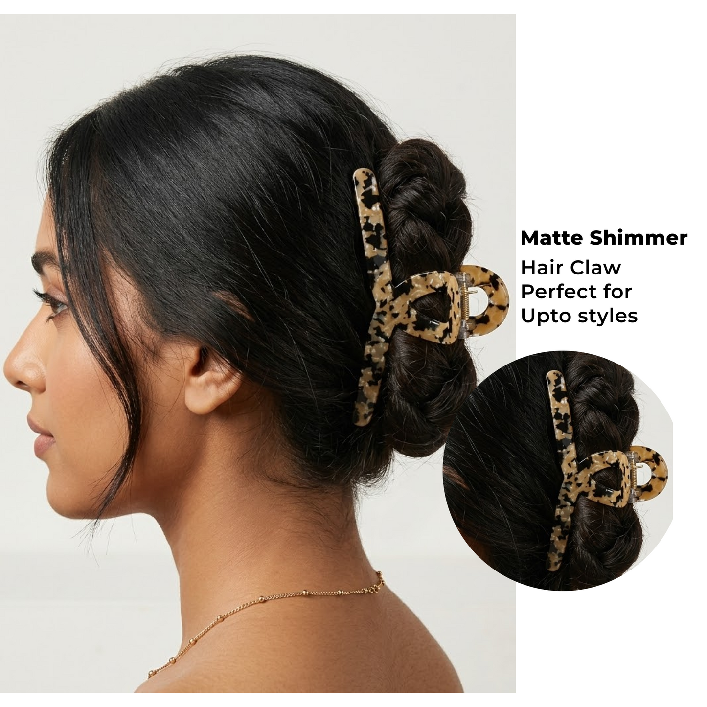Premium Non-Slip Hair Claw Clip – Lightweight Strong Hold Hair Accessory
