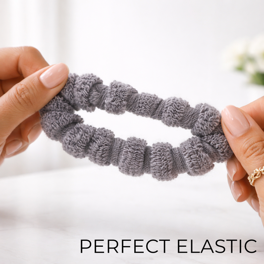 Soft Elastic Hair Ties for Women & Girls (Pack of 12)