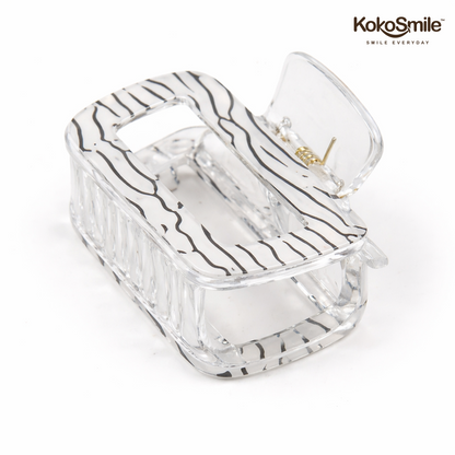 Luxury Tortoise Shell Hair Claw Clip – Large Anti-Slip Jaw Clamp for Women
