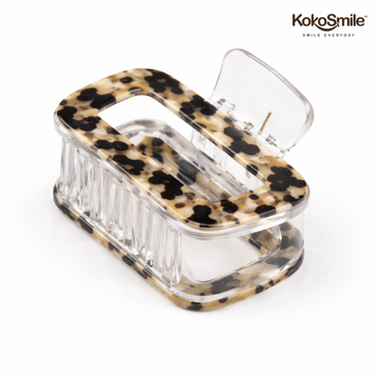 Luxury Tortoise Shell Hair Claw Clip – Large Anti-Slip Jaw Clamp for Women
