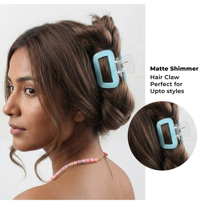 Luxury Tortoise Shell Hair Claw Clip – Large Anti-Slip Jaw Clamp for Women