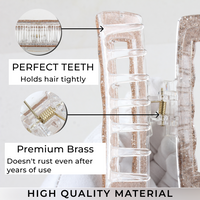 Shimmer PS-Acrylic Juda Clutcher for Women (Pack of 1)