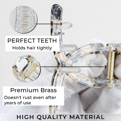 Elegant Luxury Hair Claw Clip – Anti-Slip Strong Hold Hair Accessory