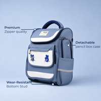 Space Theme Kids School Backpack with Smart Storage