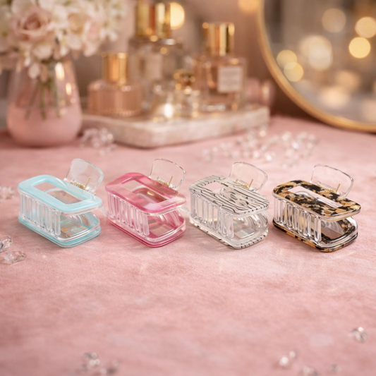 Luxury Tortoise Shell Hair Claw Clip – Large Anti-Slip Jaw Clamp for Women