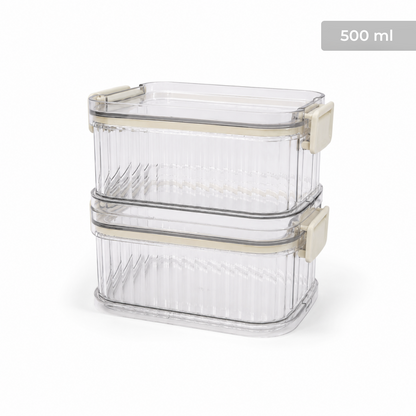 Premium BPA-Free Leakproof Kitchen Food Storage Container – 500ML