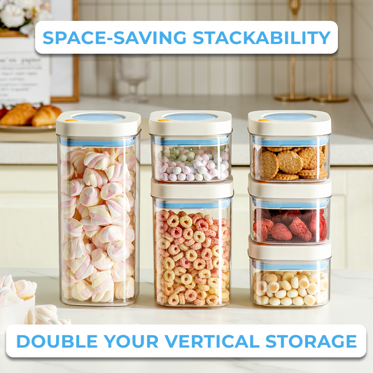 HOMX Airtight Food Storage Containers | Fridge Storage Bin