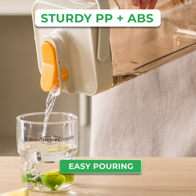 Premium 3.5L Family-Sized Water Pitcher Jug with Airtight Lid