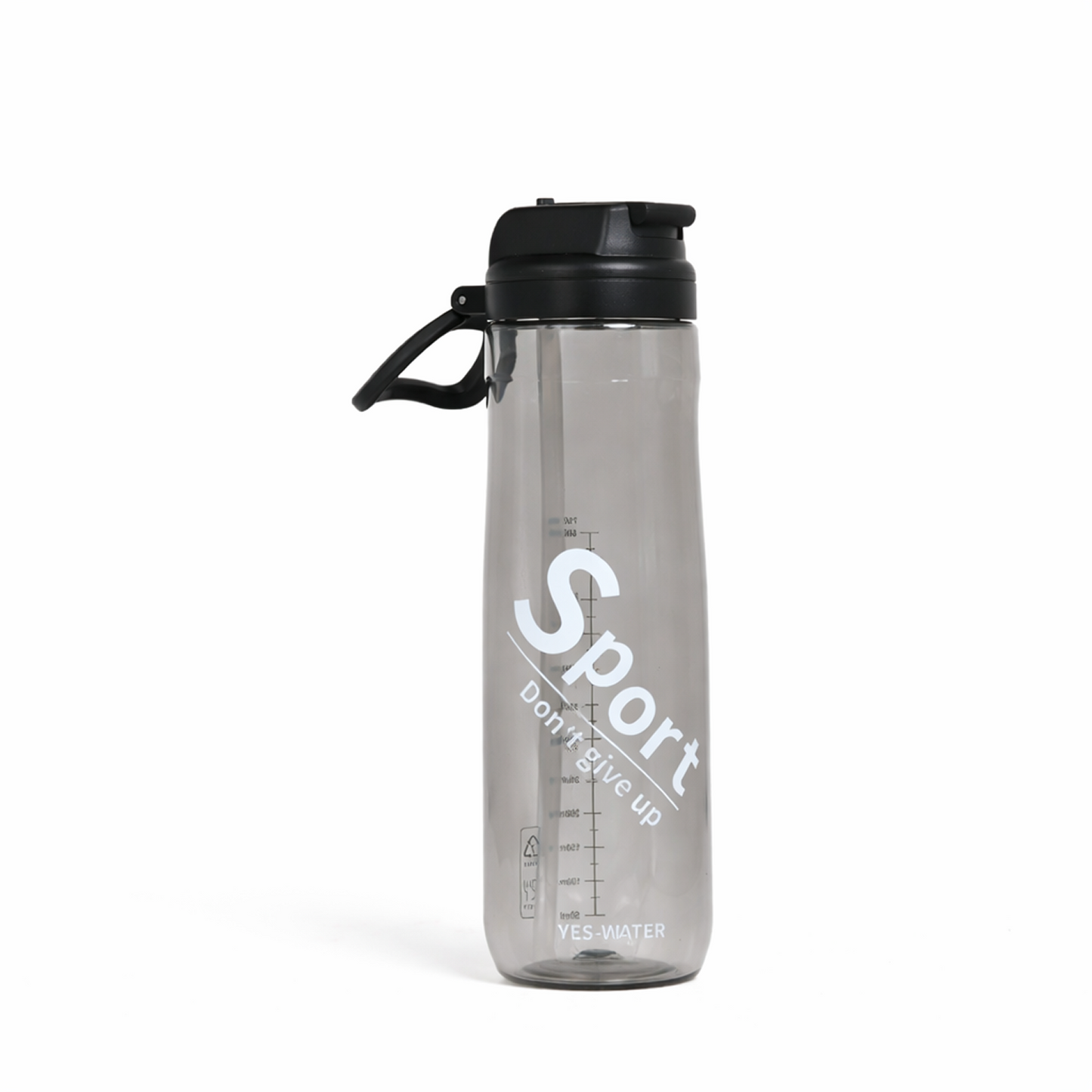 Trendy Tritan Sports Sipper Water Bottle with Time Markers - 750ml